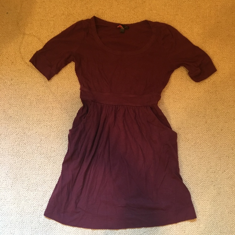 Maroon dress